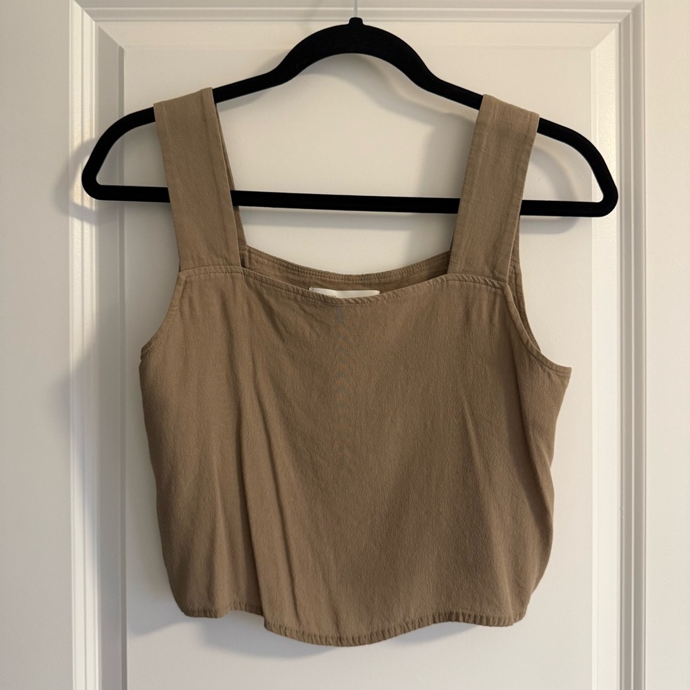 OAK + FORT Cropped Blouse